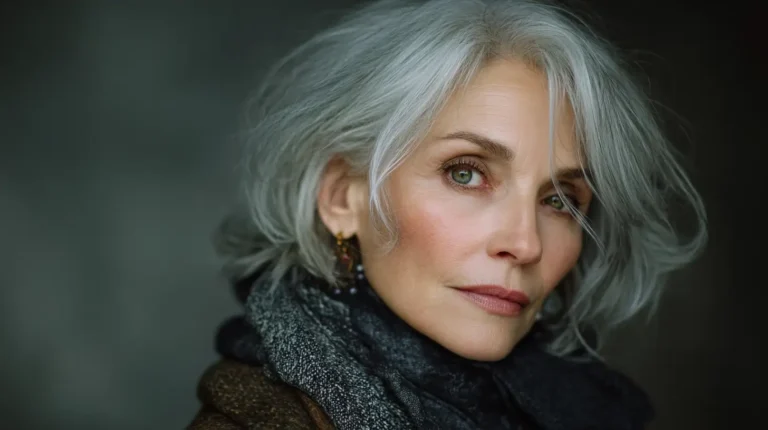 Shoulder Length Haircuts For Women Over 60 2