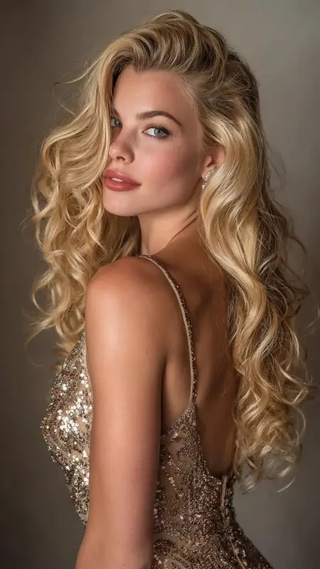 Side-Swept Curls - Classy haircuts for women