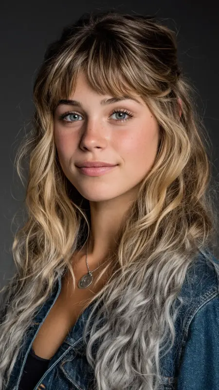Silver Dip-Dye Ends - silver hair color ideas