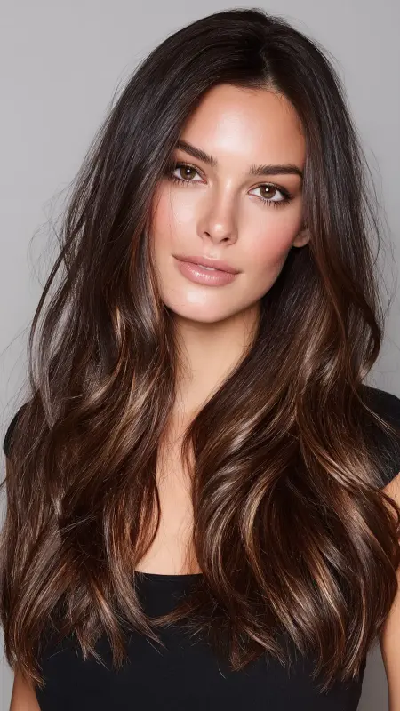 Smoky Espresso Blend - Low maintenance hair color