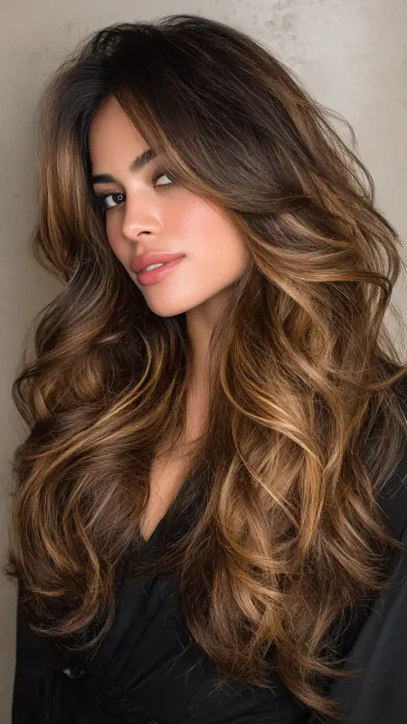 Soft Caramel Balayage - Classy hair color ideas