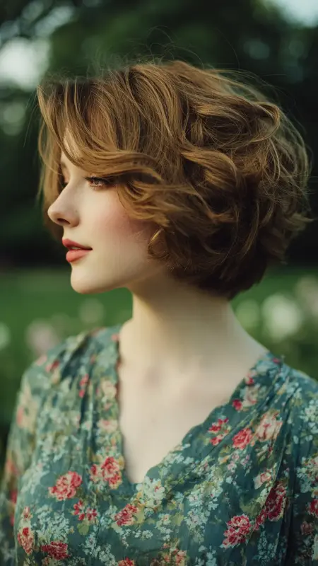 Soft Curved Stacked Bob with Feathered Ends - Stacked Bob Haircut For Fine Hair