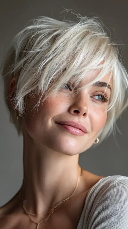 Soft Feminine Pixie - Pixie Haircuts For Fine Hair