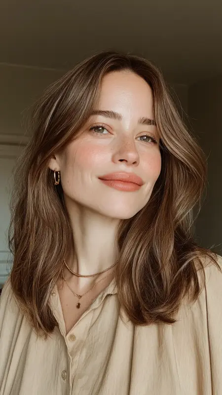 Soft Mushroom Brown - Hair color ideas for women in 30s