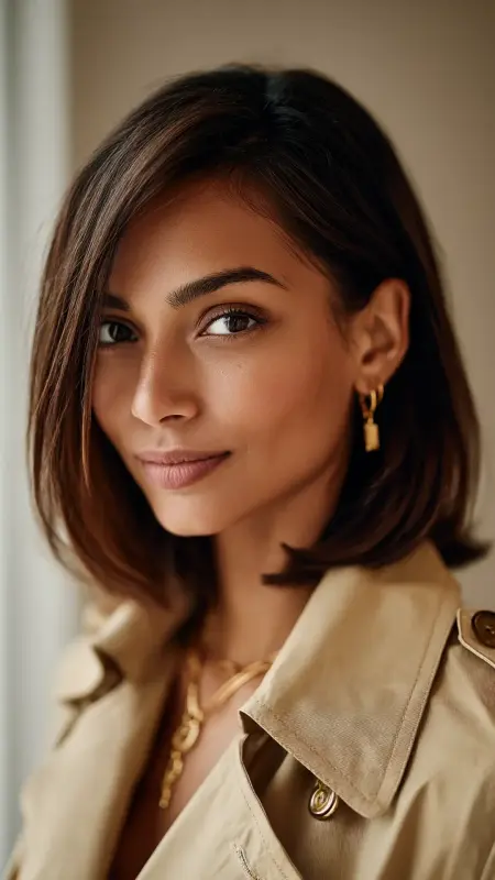 Straight Lob Long Bob - Straight Hairstyles