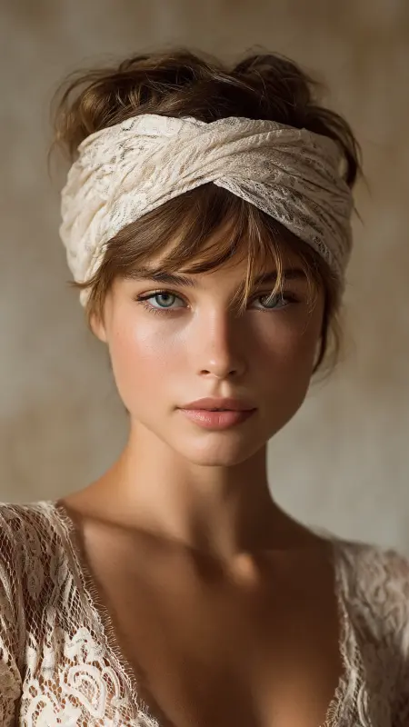Breezy Waves and Sunlit Locks - Summer hairstyles for short hair