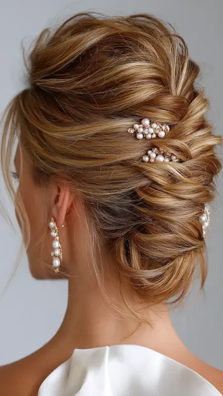 Textured French Twist - Coarse Hairstyles For Women