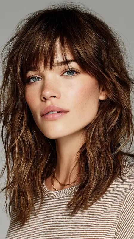 Textured Mid-Length Cut - Timeless haircut
