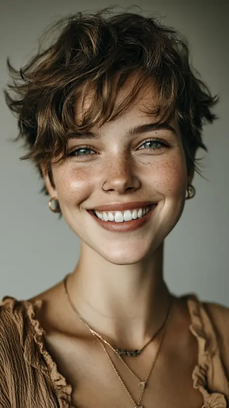 Textured Tousled Pixie - Pixie Haircuts For Fine Hair