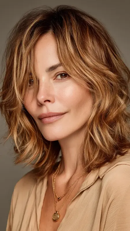 The Layered Collarbone Cut - Sophisticated haircut