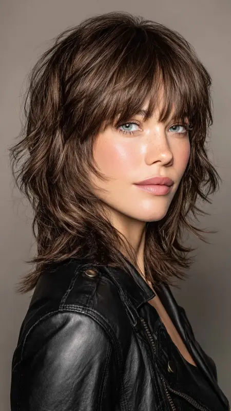 The Modern Shag Cut - Sophisticated haircut