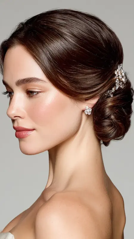 The Sophisticated Low Chignon - Sophisticated haircut