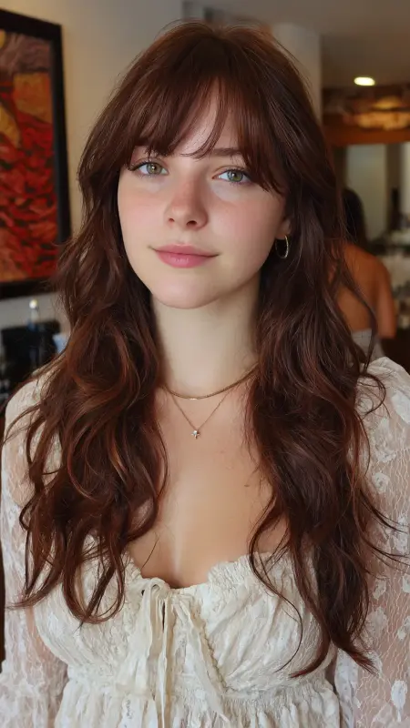 Timeless Curtain Bangs - Timeless haircut