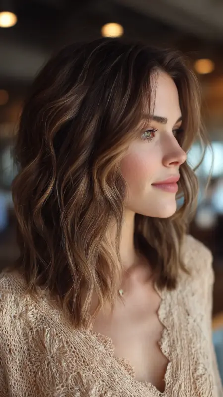 Toasted Coconut Brunette - Low maintenance hair color
