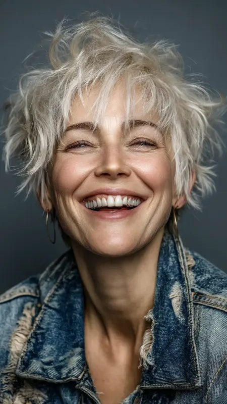 Tousled Bedhead Pixie - pixie haircuts for women over 60