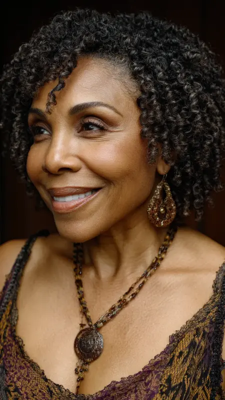 Twist-Out Bob - Hairstyles for Older Black Women