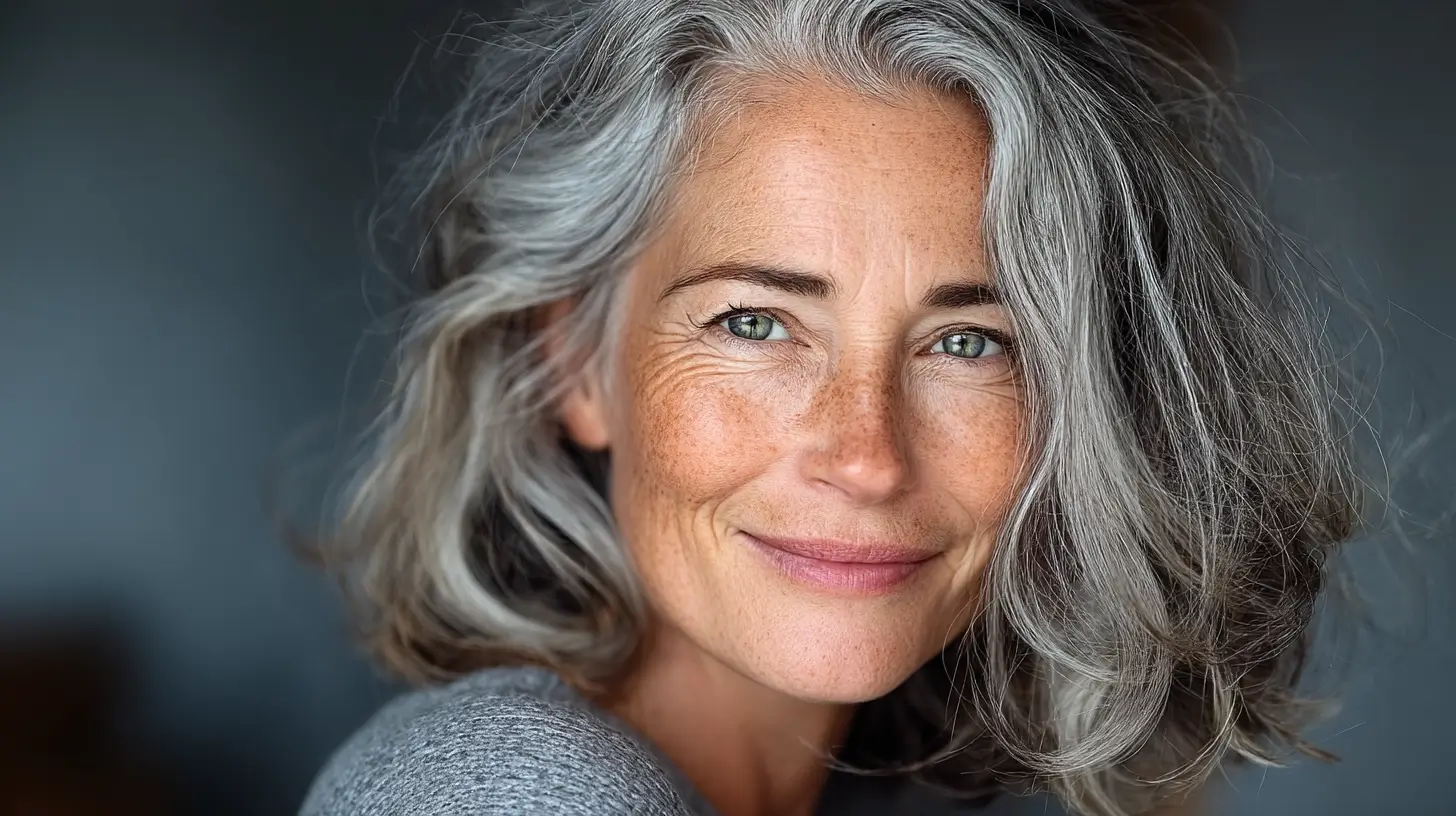 medium length hair for women over 50 2