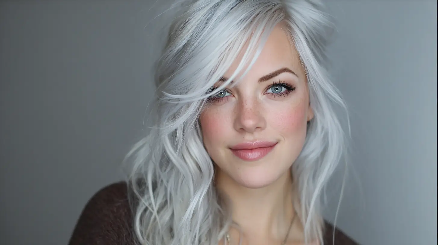 silver hair color ideas 2